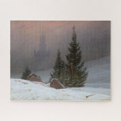 Winterlandschap van Caspar David Friedrich Legpuzzel (Horizontaal)