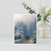 Winterlandschap van Ivan Aivazovsky Briefkaart (Staand voorkant)