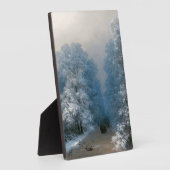 Winterlandschap van Ivan Aivazovsky Fotoplaat (Zijkant)