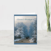 Winterlandschap van Ivan Aivazovsky Kaart (Voorkant)