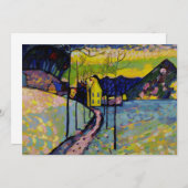 Winterlandschap van Wassily Kandinsky Bedankkaart (Voorkant / Achterkant)