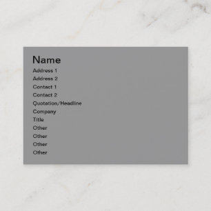 Winterlandschap Visitekaartje