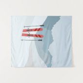Winterlandschap Wandkleed (Voorkant (horizontaal))