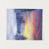 Winterlandschap Wandkleed (Voorkant (horizontaal))