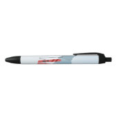 Winterlandschap Zwarte Inkt Pen (Bovenkant)