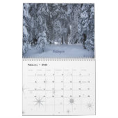 Winterlandschappen van Zwitserland Kalender (Feb 2026)