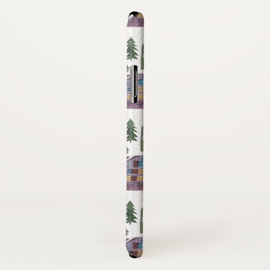 Winterlandschapshuizen | Kerstfeestdag | Case-Mate iPhone Case (Achterkant / rechts)