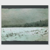 Winterlandschapswerkpapier Cadeaupapier (Vlak)