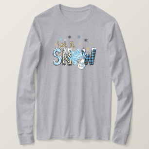 Winterlange hoes T-Shirt