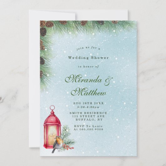 Winterlantaarn en schoenspanner (Voorkant)