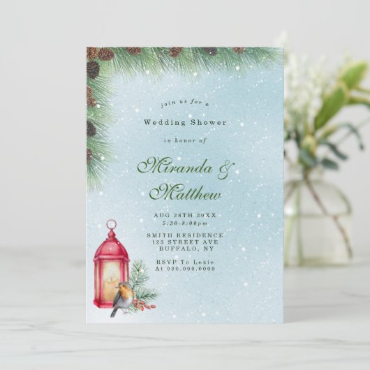 Winterlantaarn en schoenspanner (Staand voorkant)