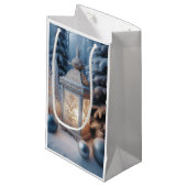 winterlantaarn met  matrijs klein cadeauzakje (Voorkant Gekanteld)