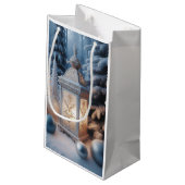 winterlantaarn met  matrijs klein cadeauzakje (Achterkant Gekanteld)