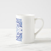 Winterleaf Scroll Porselein Kop (Rechts)