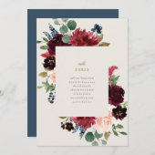 Winterlegantietabel Aantal Zitkaarten Menu (Voorkant / Achterkant)