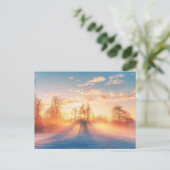 Winterliche Postkarte Briefkaart (Staand voorkant)