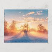 Winterliche Postkarte Briefkaart (Voorkant)