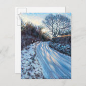 Winterlicht Briefkaart (Voorkant / Achterkant)