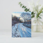 Winterlicht Briefkaart (Staand voorkant)