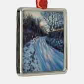 Winterlicht Metalen Ornament (Rechts)