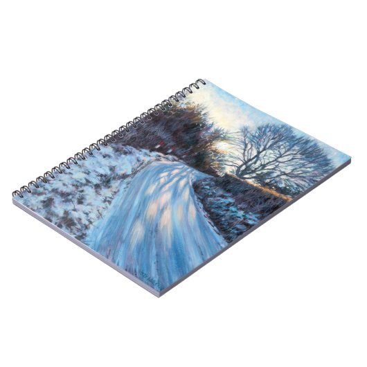 Winterlicht Notitieboek (Linkerzijde)