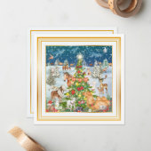 Winterlicht Notitiekaartje (Voorkant / Achterkant in situ)