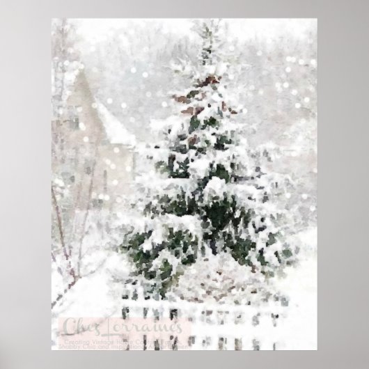 Winterlicht Poster (Voorkant)