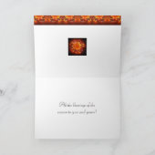 Winterlichten met zonnebrand kaart (Binnen)