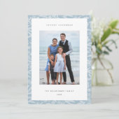 Winterlichten | Moderne verticale foto Hanukkah Feestdagenkaart (Staand voorkant)