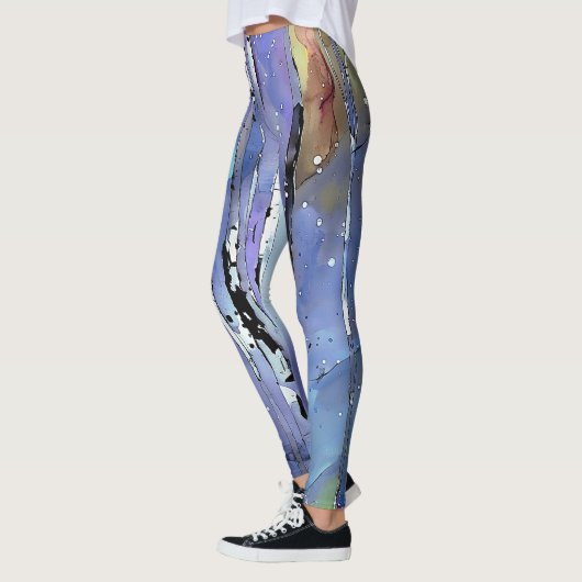 Winterlied in de Birch Bossen Leggings (Links)
