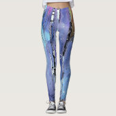 Winterlied in de Birch Bossen Leggings (Voorkant)