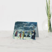 Winterliefde - George Wesley Bellows Kaart (Voorkant)