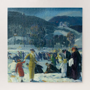 Winterliefde - George Wesley Bellows Legpuzzel