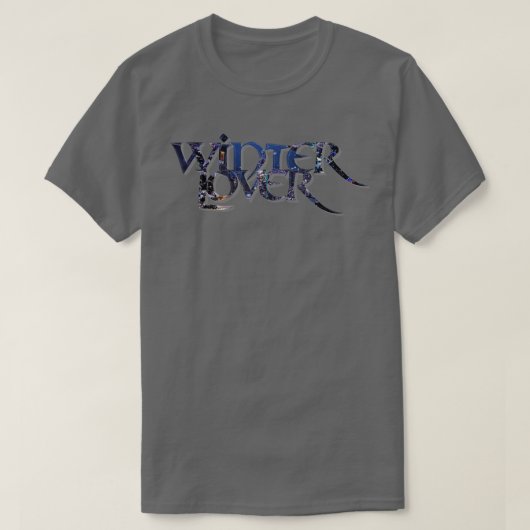 winterliefhebber t-shirt (Design voorkant)