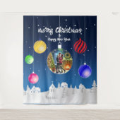 Winterliefhebbers Wandkleed (Voorkant)