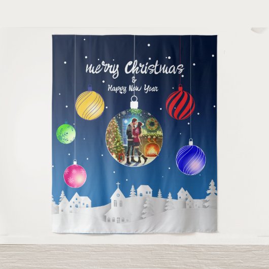 Winterliefhebbers Wandkleed (Voorkant)