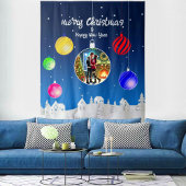 Winterliefhebbers Wandkleed