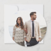 Winterloof Goud Feestdagenkaart (Achterkant)