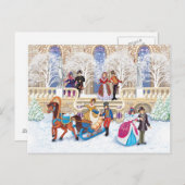 Winterloop Briefkaart (Voorkant / Achterkant)