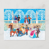 Winterloop Briefkaart (Voorkant)