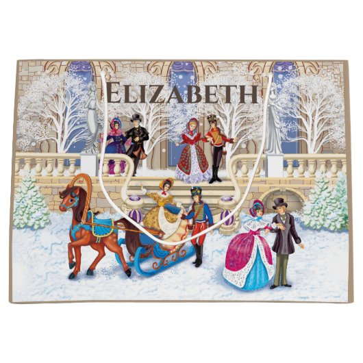 Winterloop Dames en heren Groot Cadeauzakje (Voorkant)