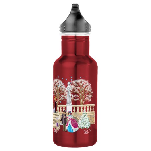 Winterloop Dames en heren Waterfles (Rechts)