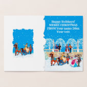 Winterloop Folie Kaarten (Binnen)