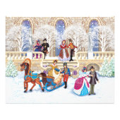 Winterloop Foto Afdruk (Voorkant)