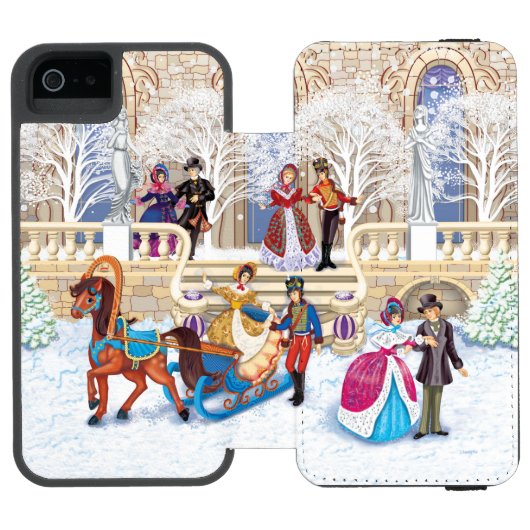 Winterloop Incipio iPhone Portemonnee Hoesje (Agenda Open)