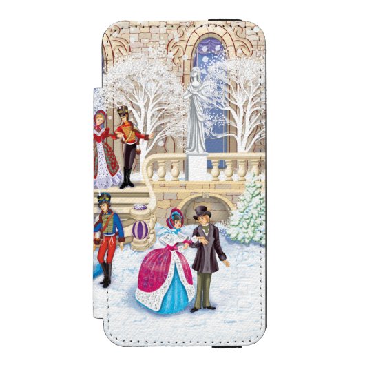 Winterloop Incipio iPhone Portemonnee Hoesje (Voorkant Agenda)