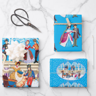 Winterloop Inpakpapier Vel