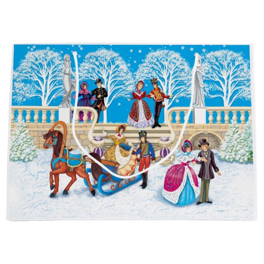 Winterloop Large Cadeautasje (Voorkant)