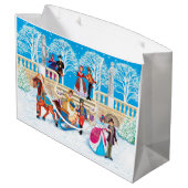 Winterloop Large Cadeautasje (Achterkant Gekanteld)