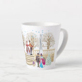 Winterloop Latte Mok (Rechterhoek)